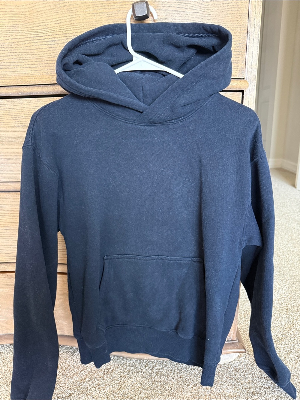 Aritzia Navy Blue Pullover Hoodie
